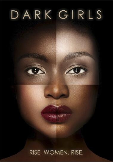 Dark skinned black girl