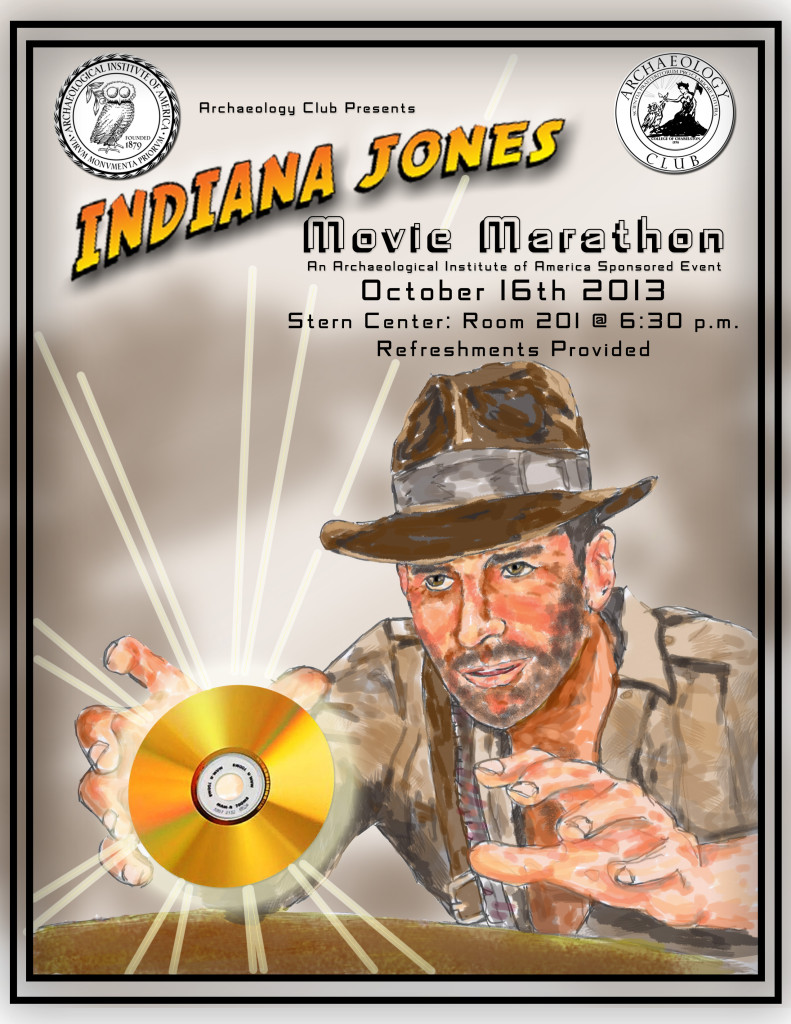 Indiana Jones Movie Flyer
