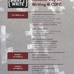 The National Day on Writing is on October 20th!
