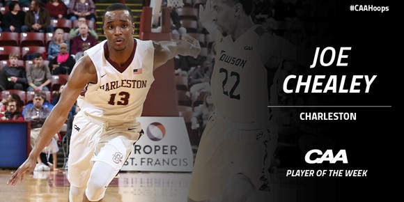 School of Business Junior Named CAA Men’s Basketball Player of the Week