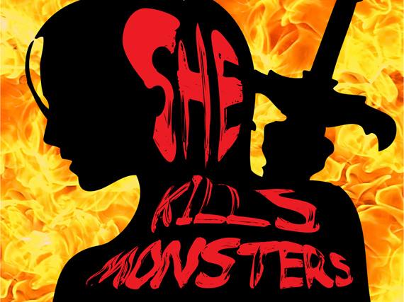 she kills monsters poster