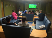 FIFA tournament at Berry Residence Hall.