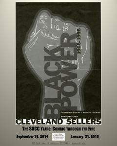 Poster from Cleveland Sellers Collection