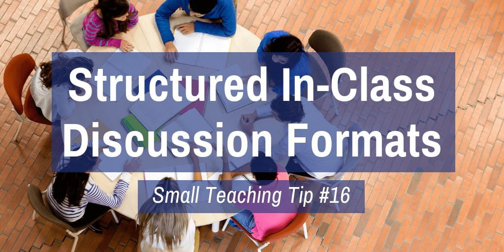 Structured In-Class Discussions