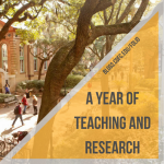 Department Updates: A Year of Teaching and Research