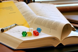 books-and-dice