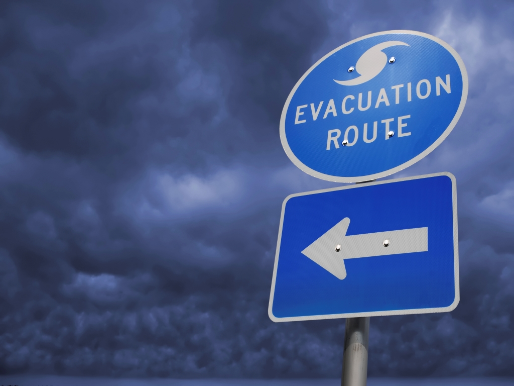 Evacuation route image
