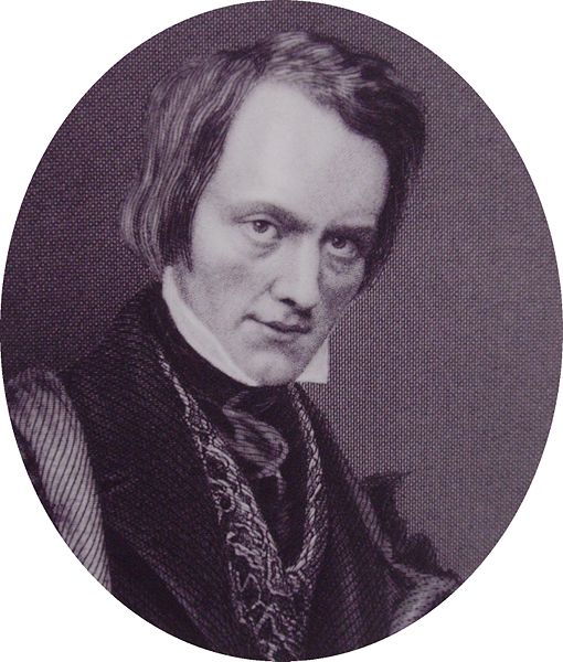 The up-and-coming anatomist Richard Owen. Image from WikimediaCommons.