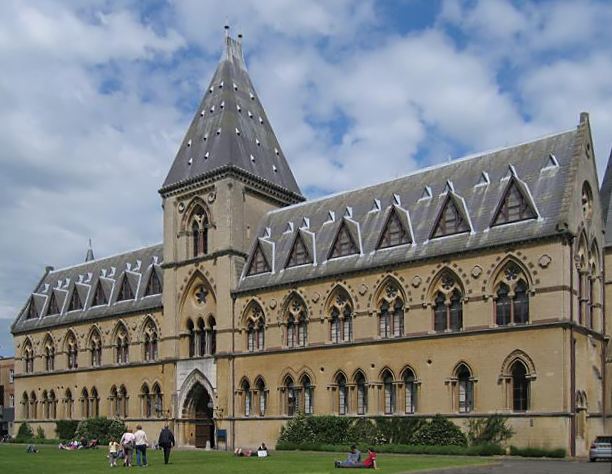 The Oxford University Museum of Natural History, where the great debate took place. Image from WikimediaCommons.