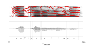 The Italian word "zuzzerellone". Praat picture, including spectrogram, formants, wave form, and IPA