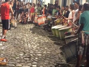2016 BR Salvador-drumming on the the Day of The Blessing