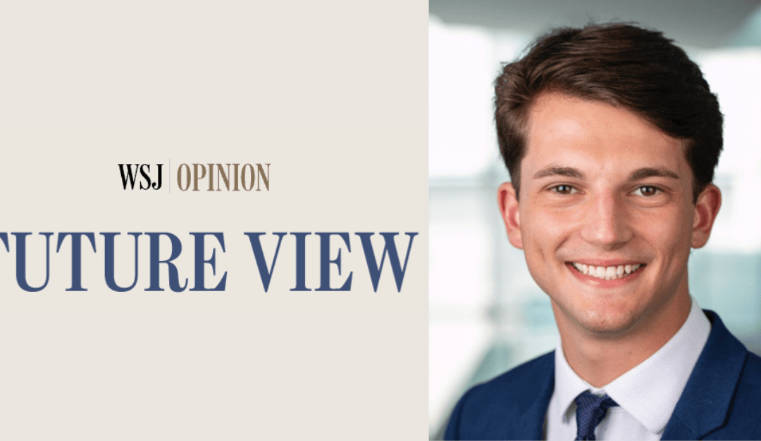 Economics Major Publishes Op-Ed in the Wall Street Journal