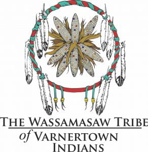 Artwork representing the Wassamasaw Tribe of Varnertown Indians