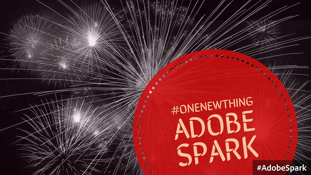 OneNewThing - Adobe Spark