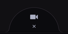 Screenshot of a VT with only the video recording option showing