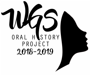 WGS Oral History Project logo