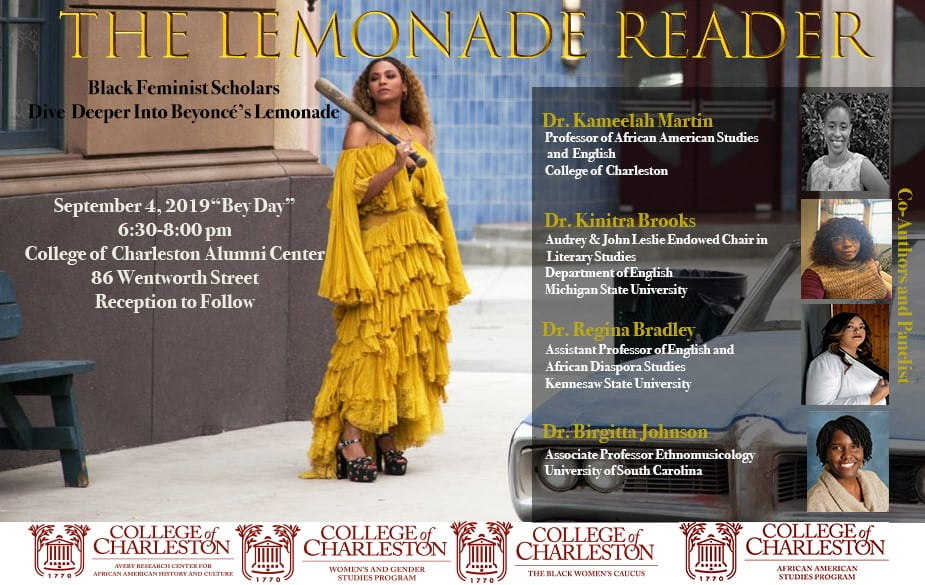The Lemonade Reader Book Reception Flyer