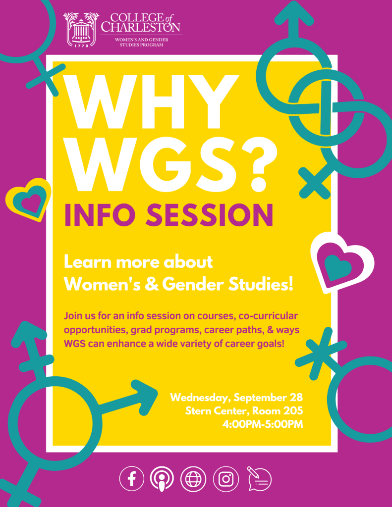 Why WGS Info Session